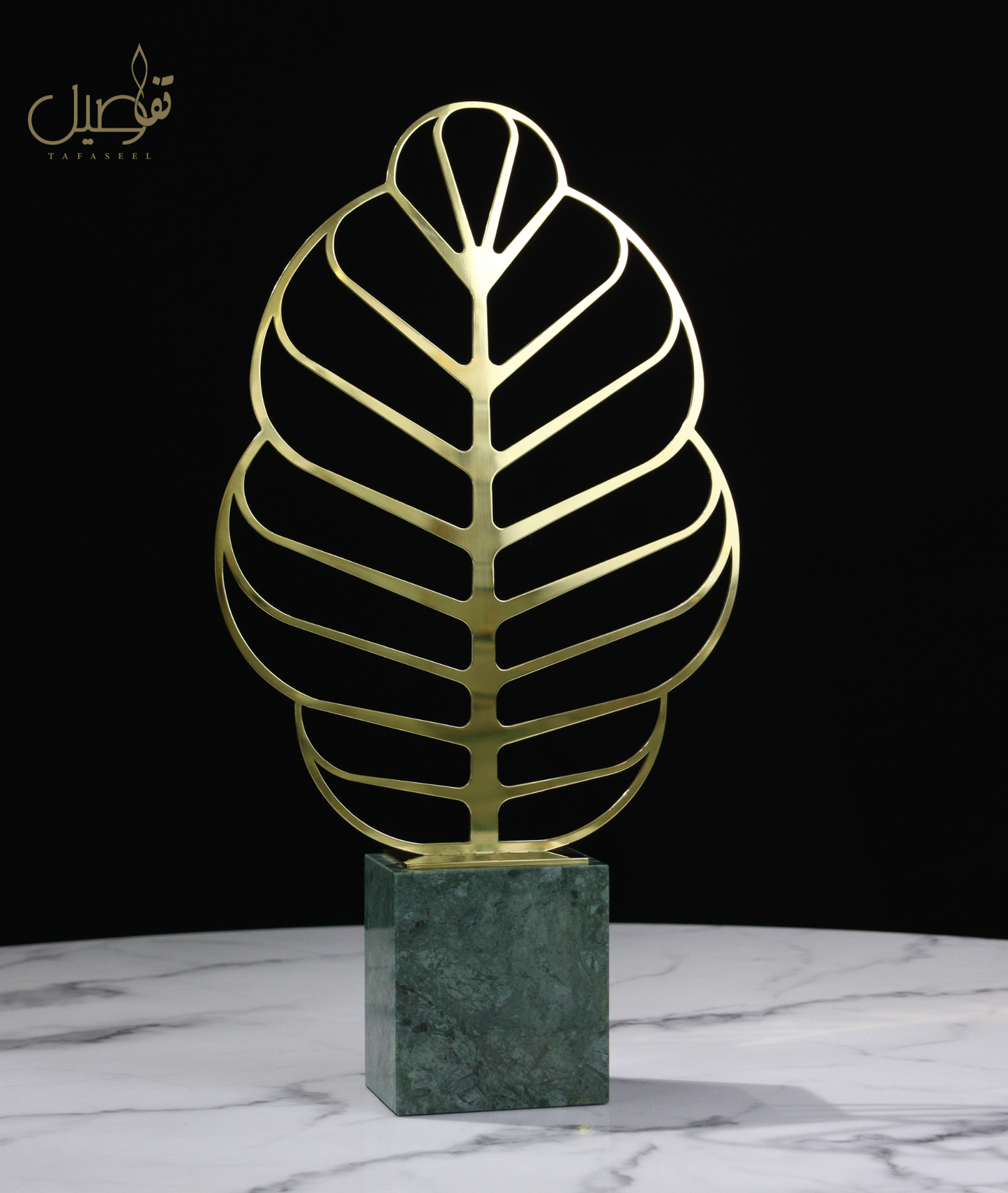 Decor en Acier inoxydable + marbre