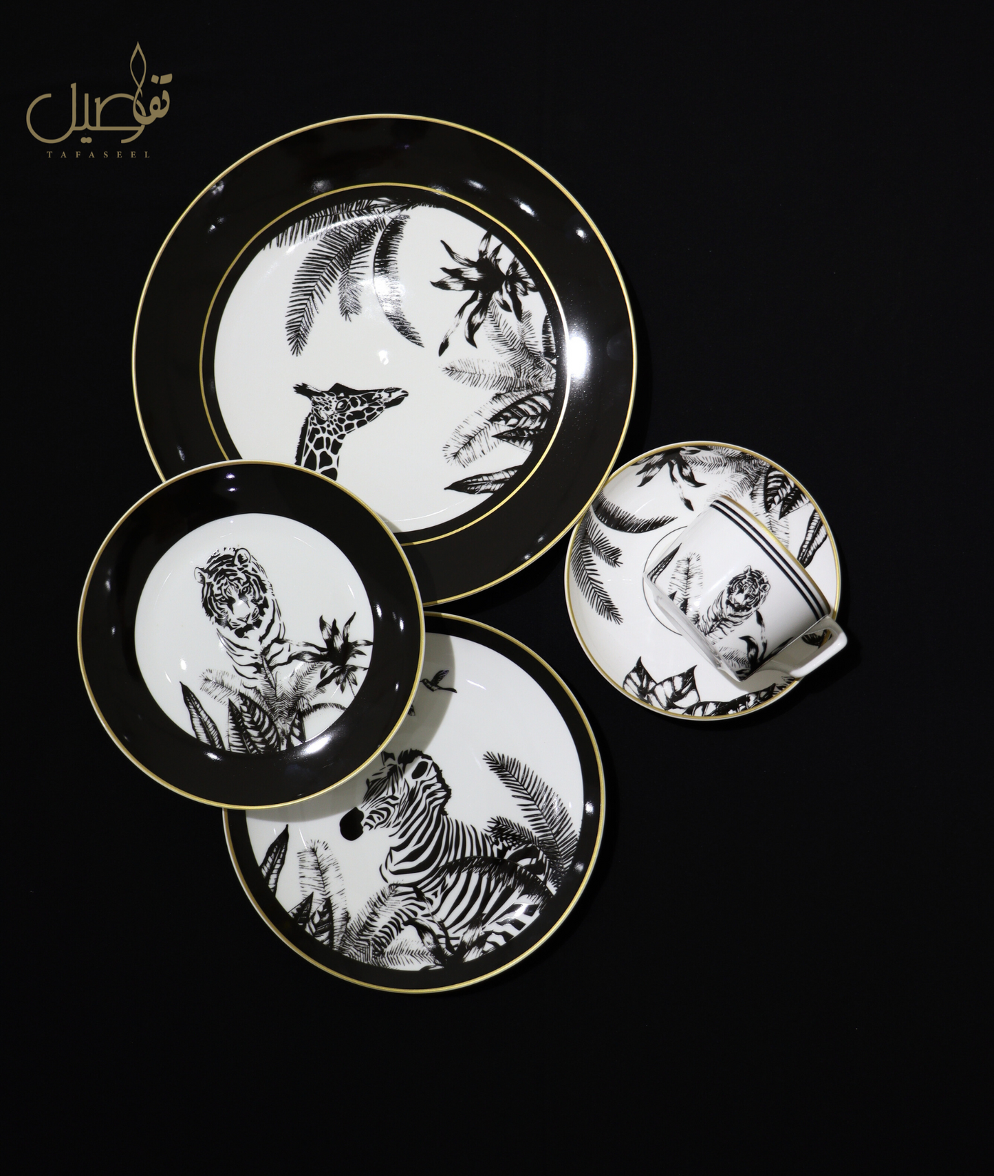 PACK D'ASSIETTE 30 PCS