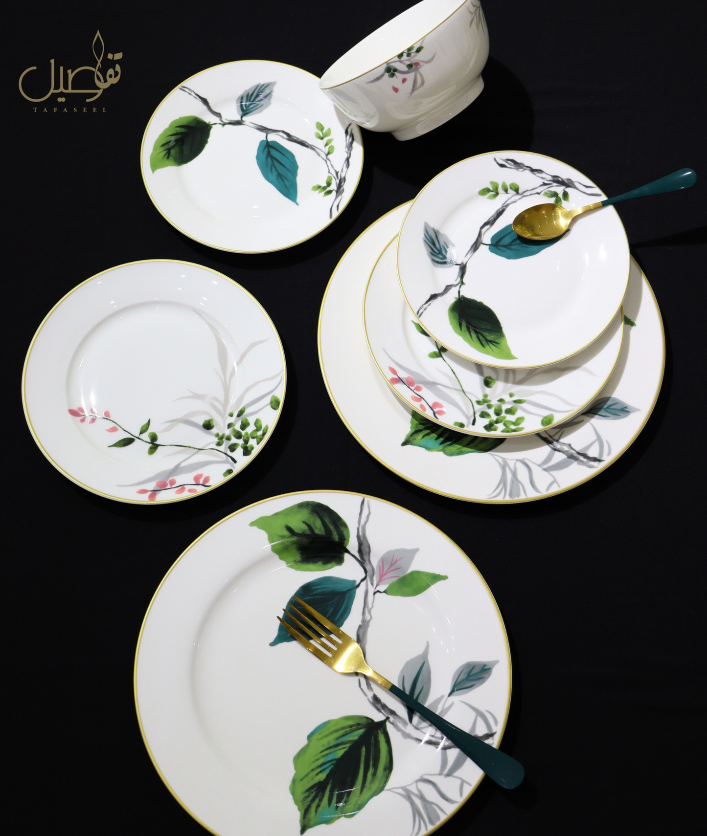 PACK DE 6 PERSONNES 24 PCS