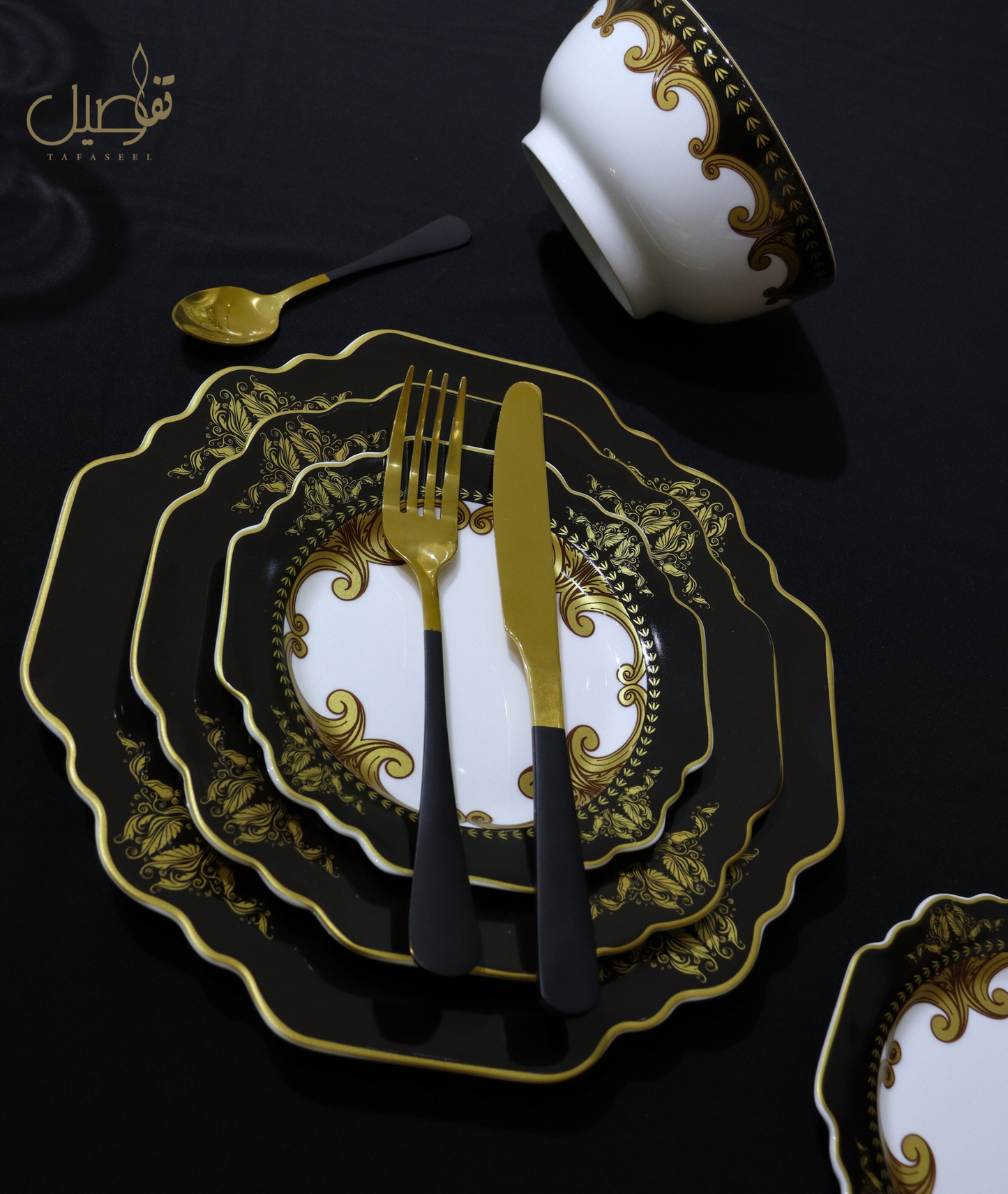 PACK DE 6 PERSONNES 24 PCS