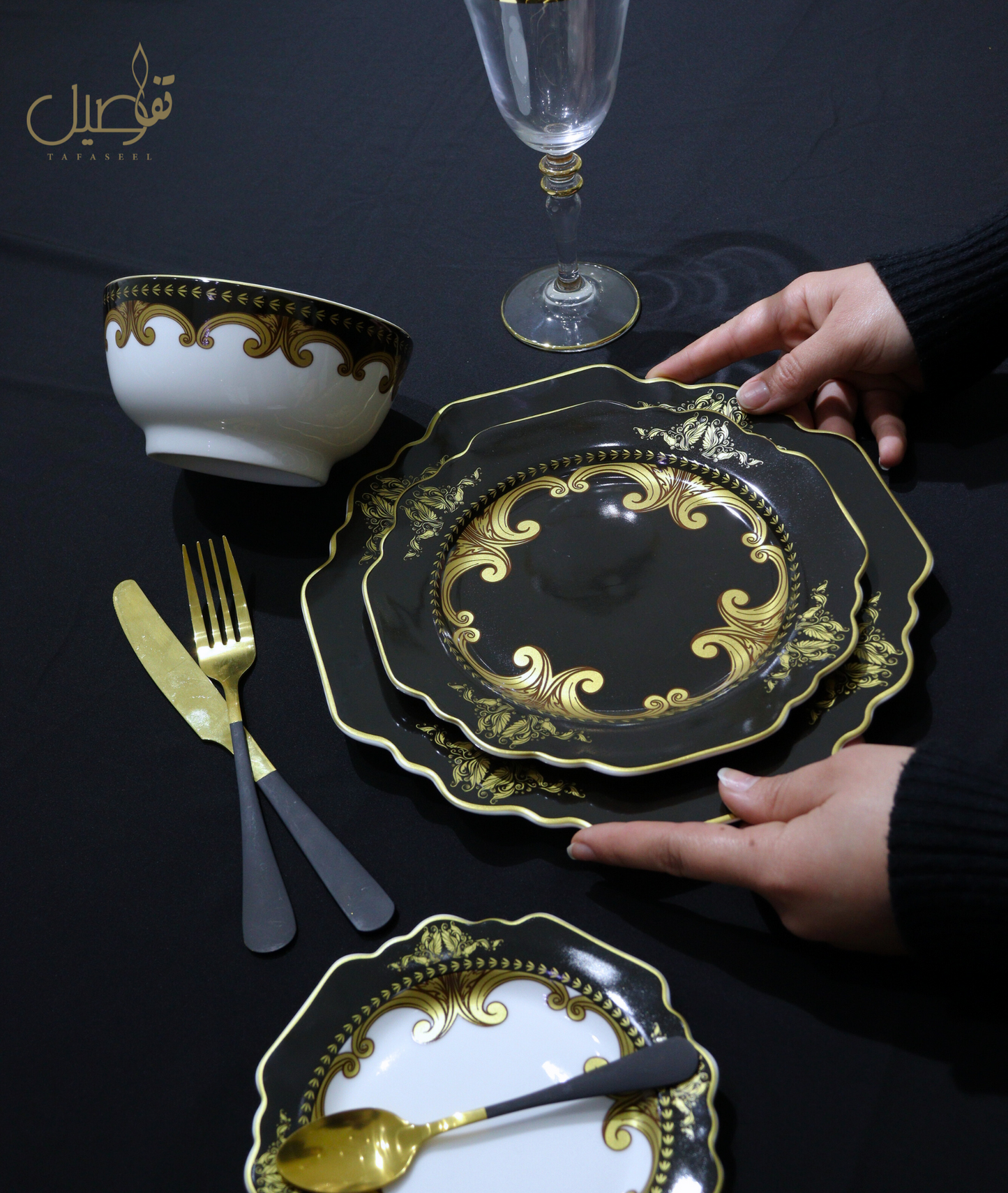 PACK DE 6 PERSONNES 24 PCS