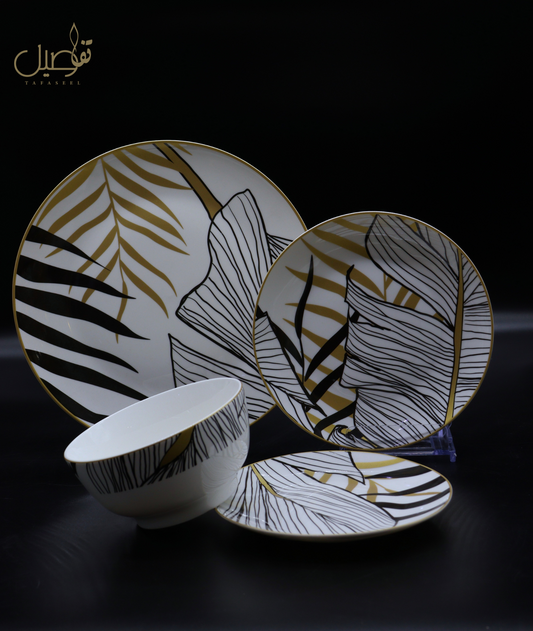 PACK D'ASSIETTE 24 PCS