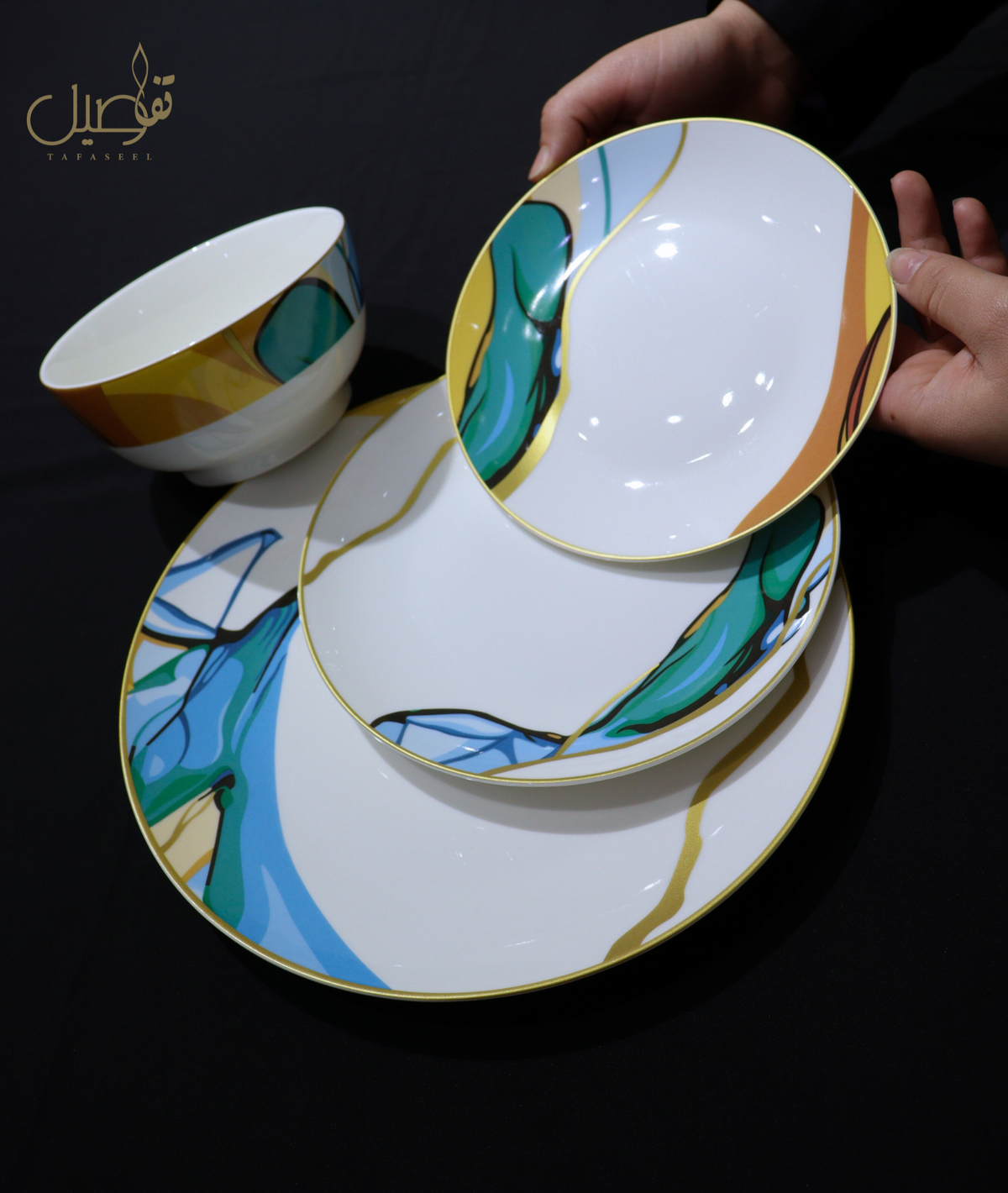 SERVICE DE TABLE 24 PCS