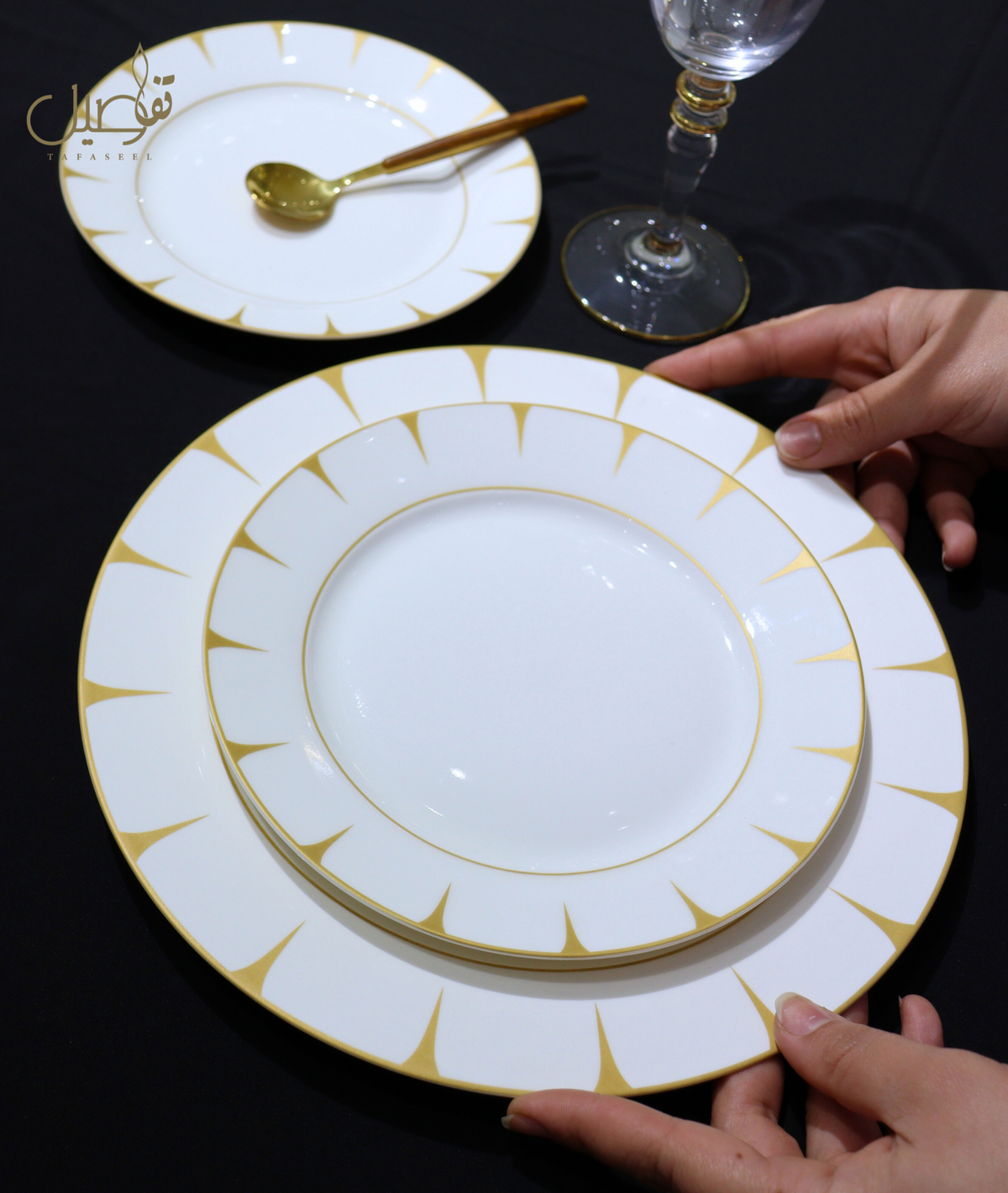 PACK D'ASSIETTE 18 PCS