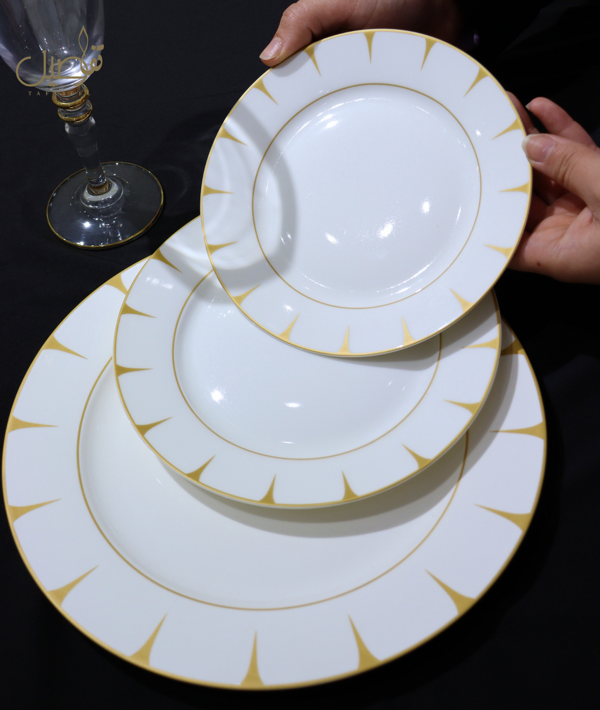 PACK D'ASSIETTE 18 PCS