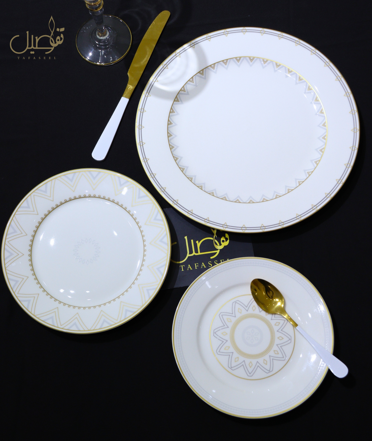 PACK D'ASSIETTE 18 PIECES