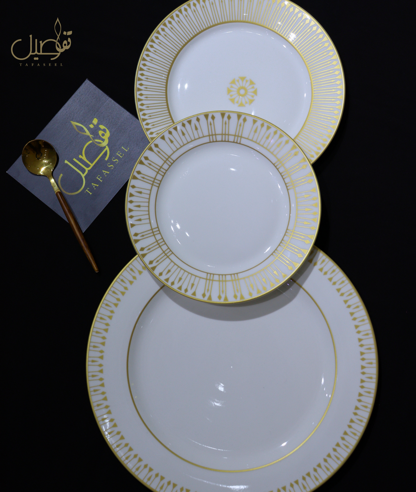 PACK D'ASSIETTE 18 PCS