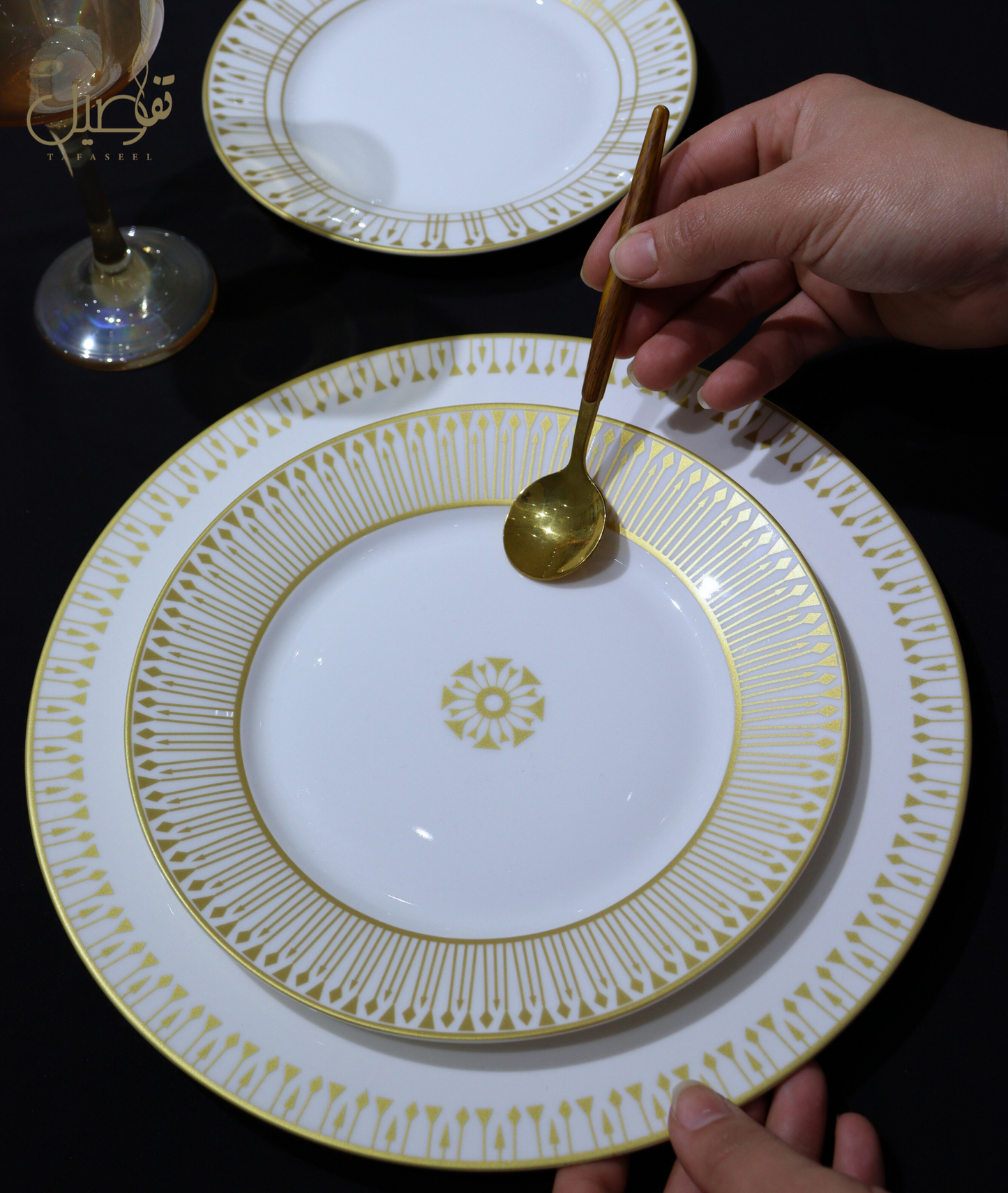 PACK D'ASSIETTE 18 PCS