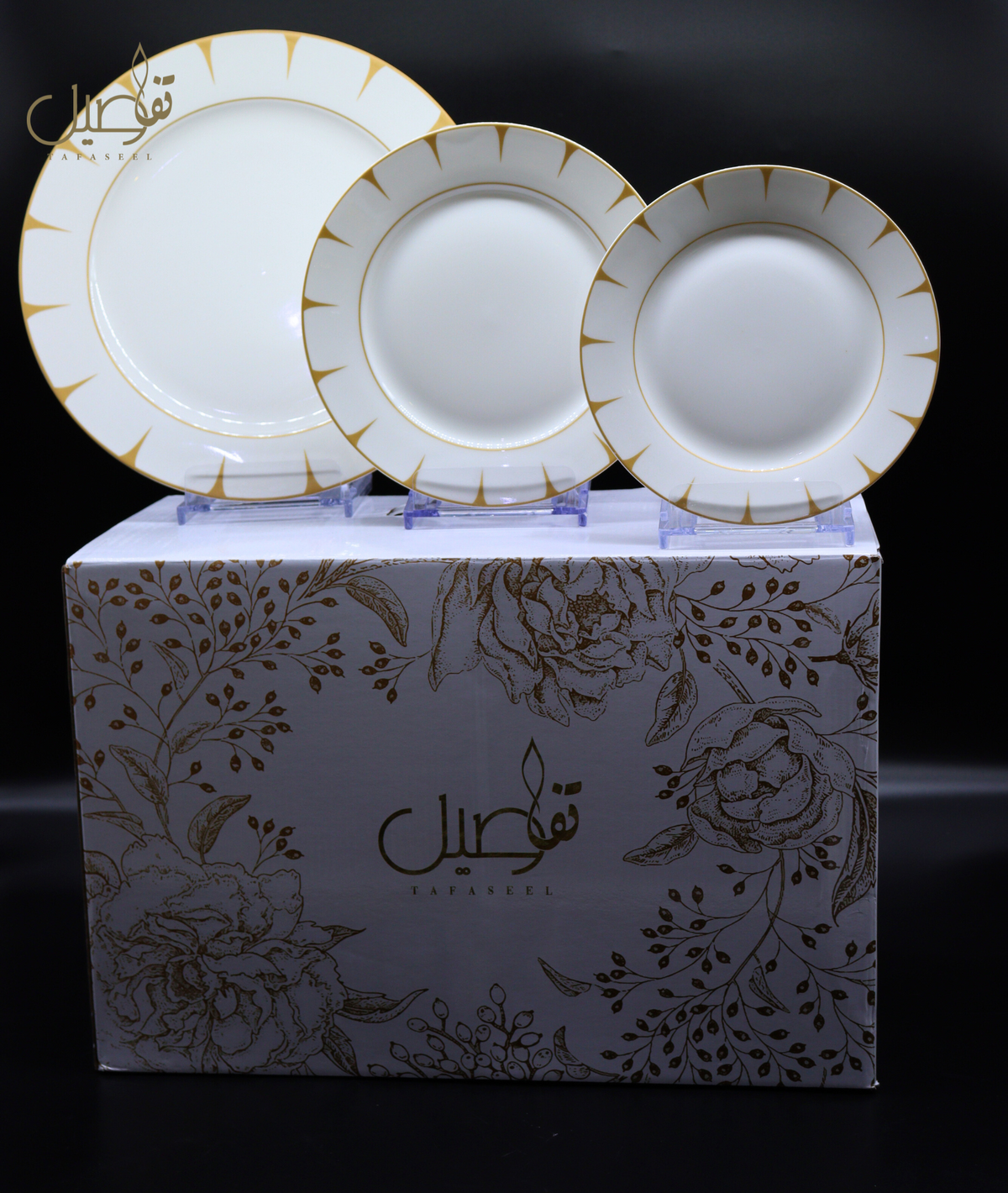 PACK D'ASSIETTE 18 PCS