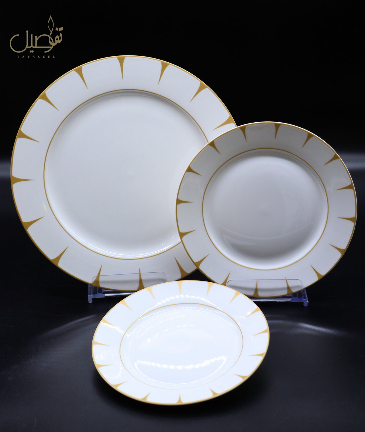 PACK D'ASSIETTE 18 PCS