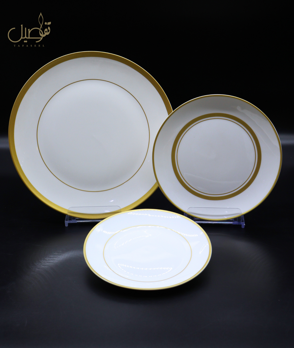 PACK D'ASSIETE 18 PCS