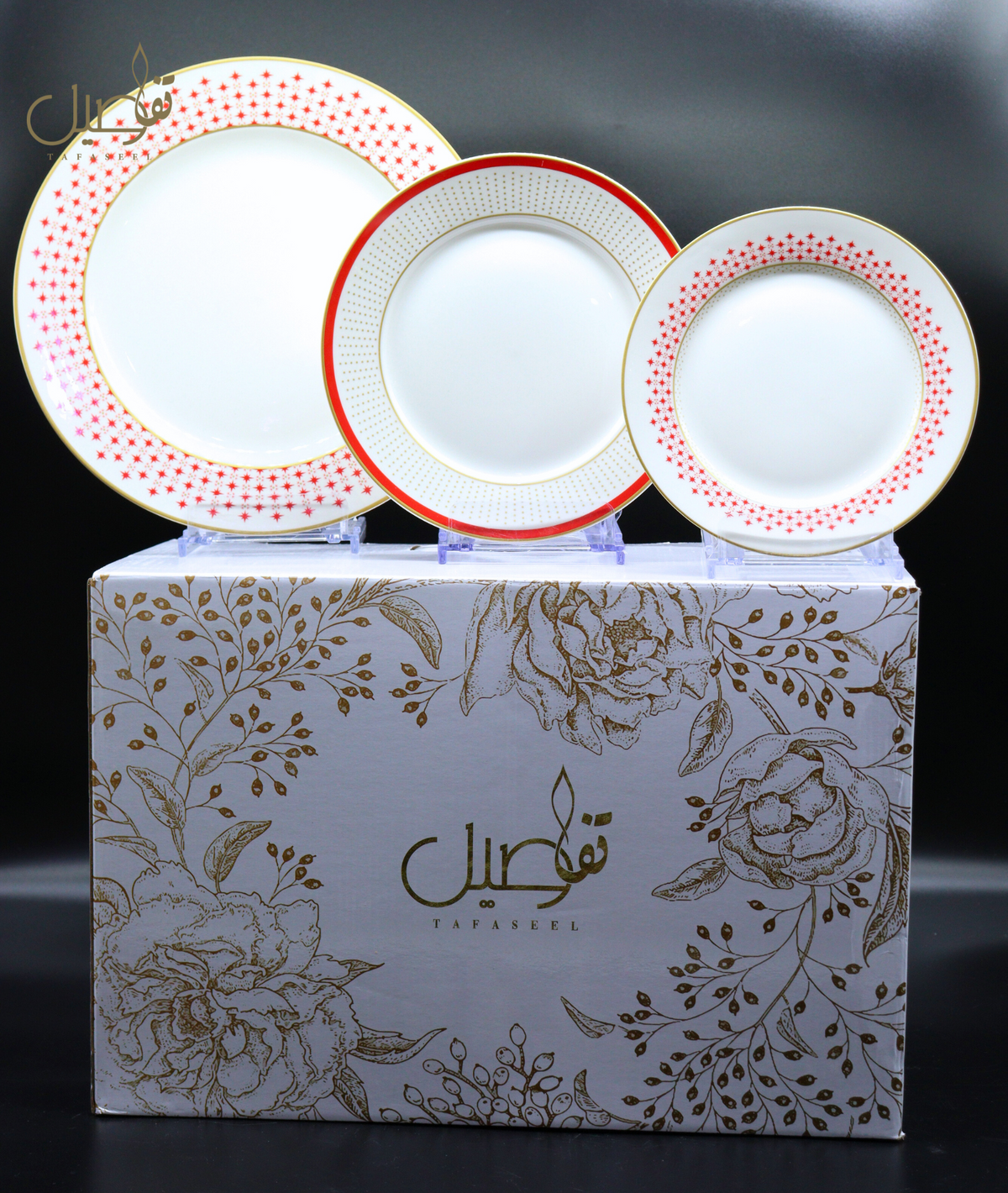 PACK D'ASSIETTE 18 PCS