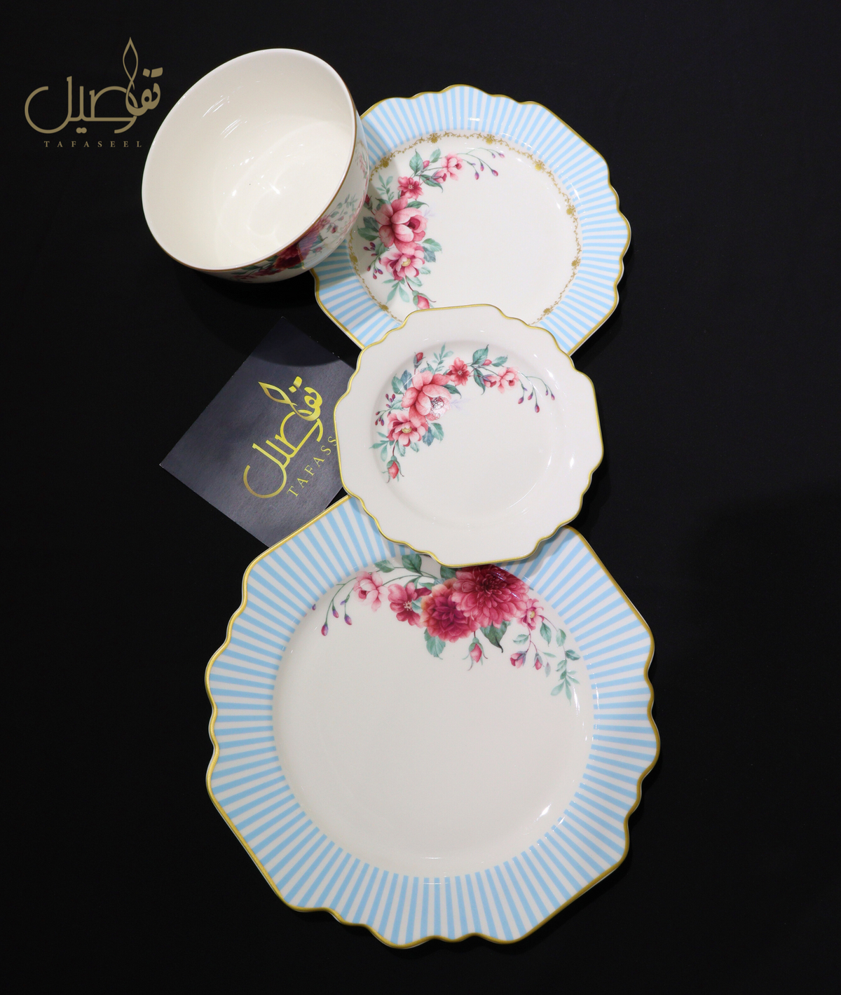 PACK D 'ASSIETTE 24 PCS