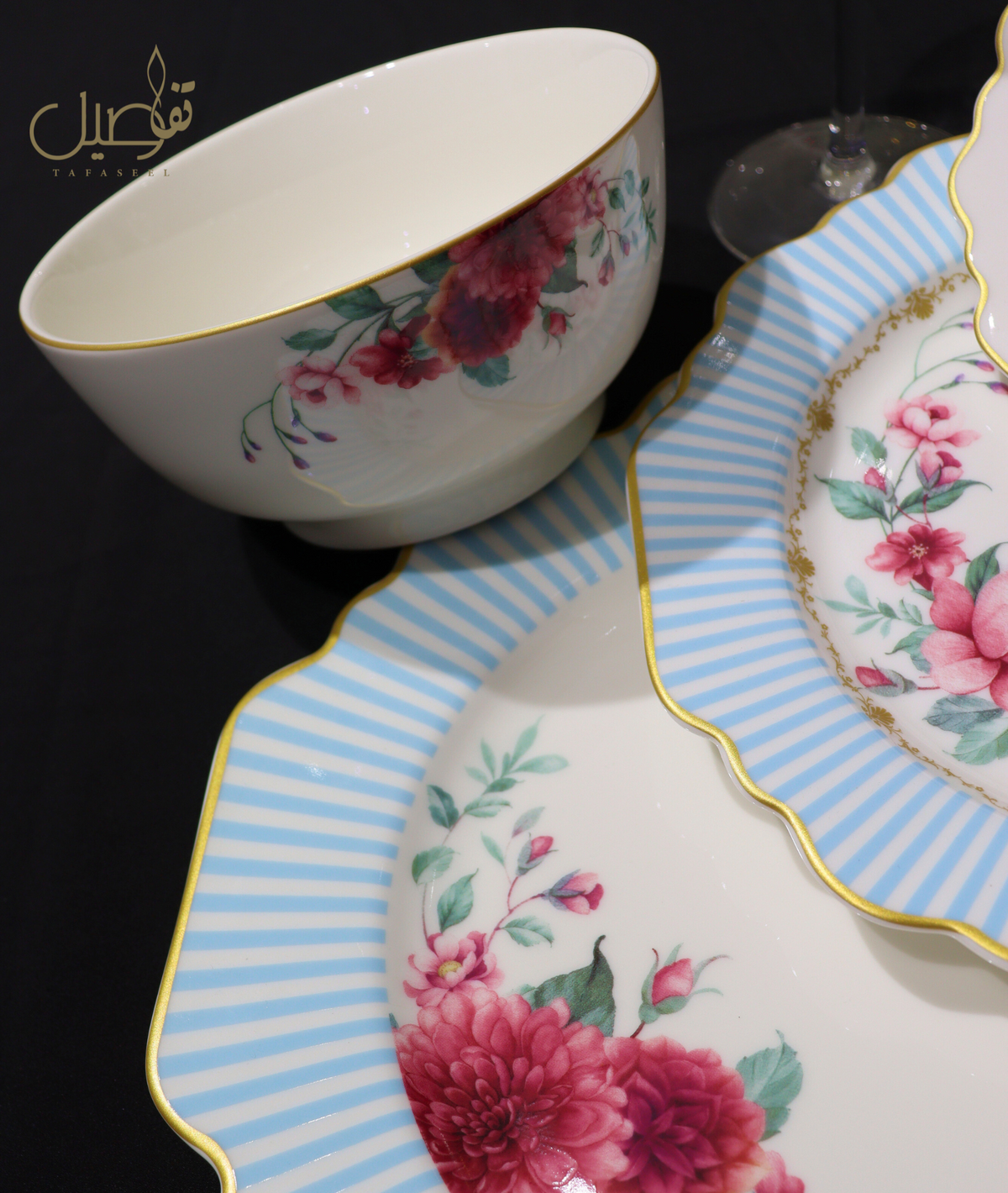 PACK D 'ASSIETTE 24 PCS