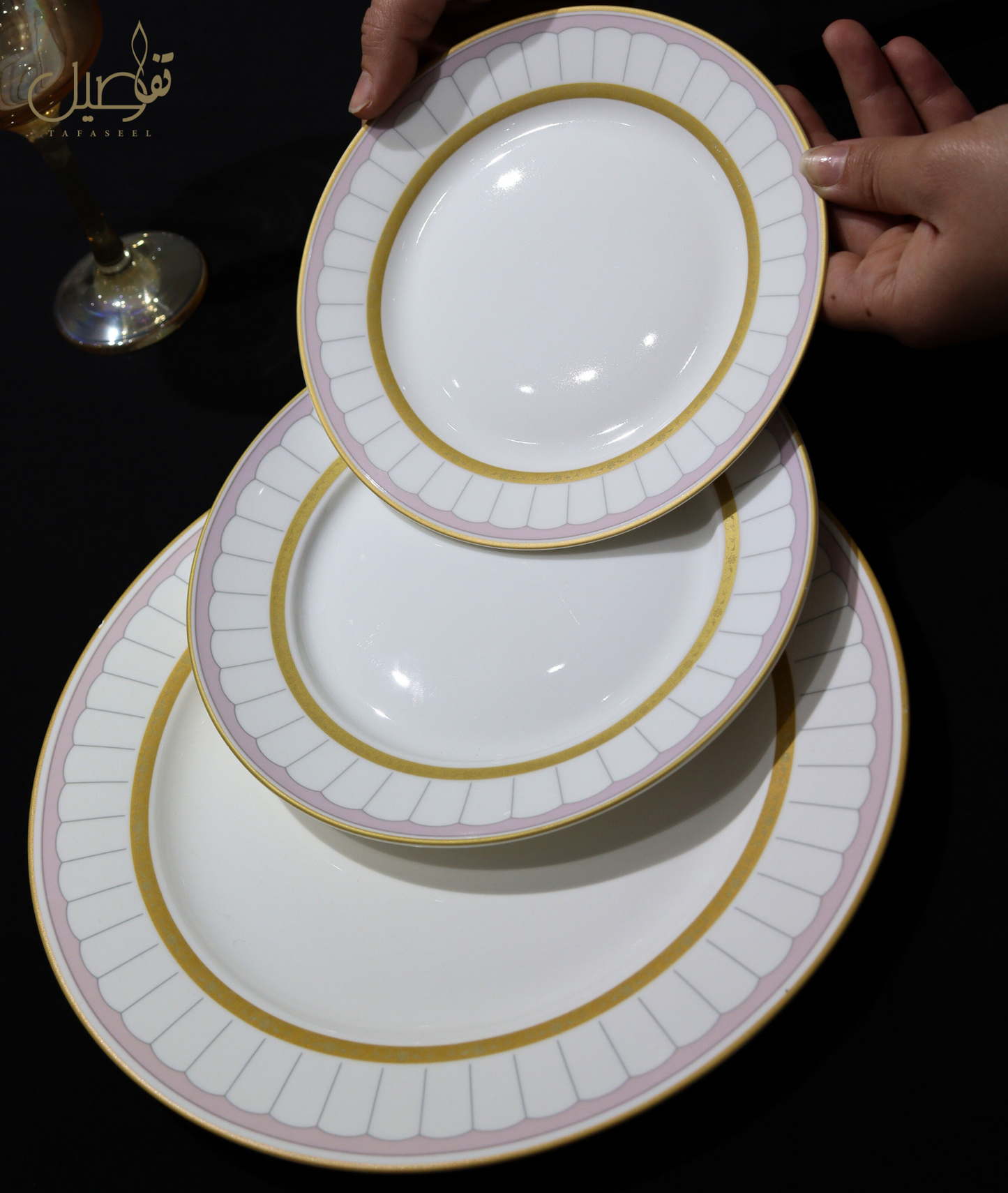 PACK D'ASSIETTE 18 PCS