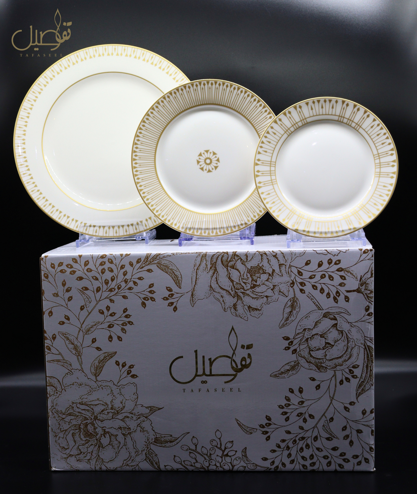 PACK D'ASSIETTE 18 PCS