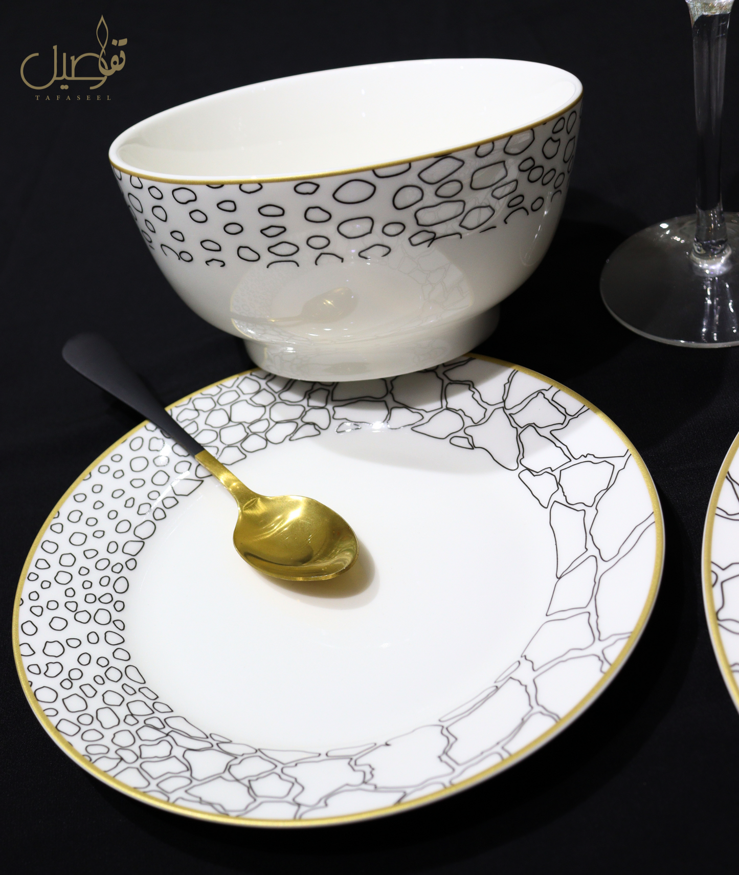 SERVICE DE TABLE 24 PCS