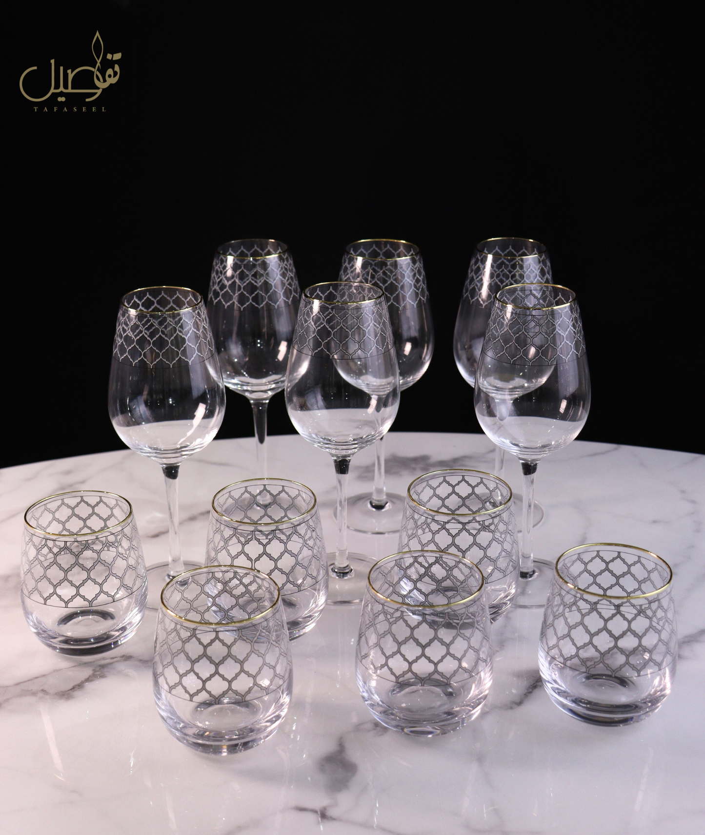 PACK DE VERRES 12 PCS