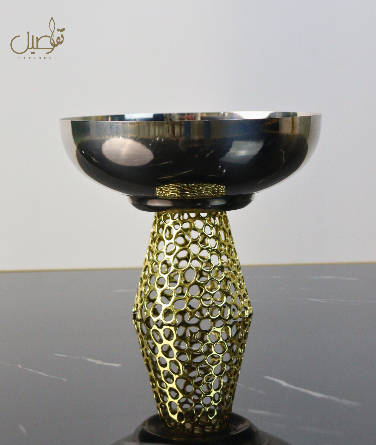 Bol de service en acier inoxydable