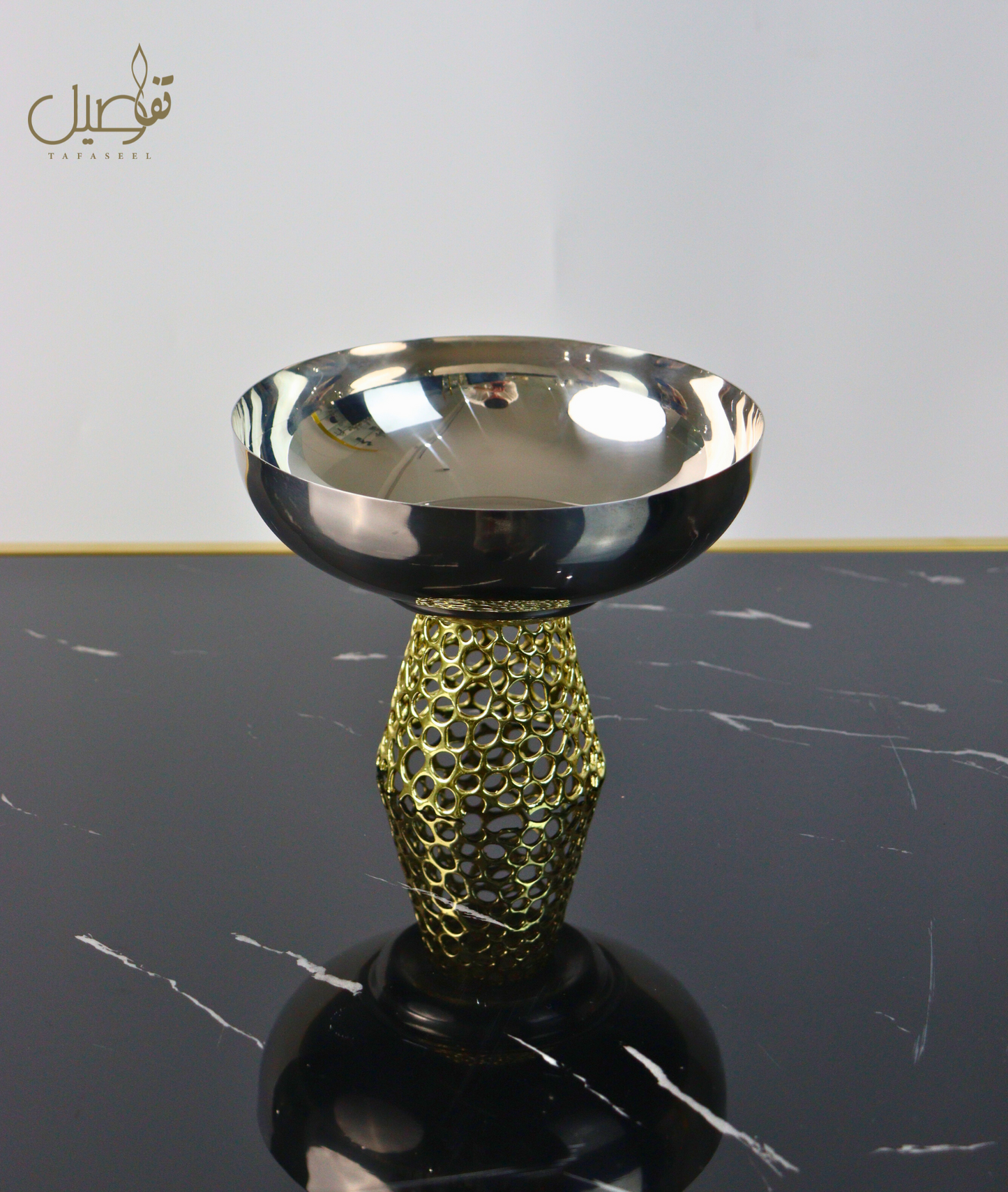 Bol de service en acier inoxydable