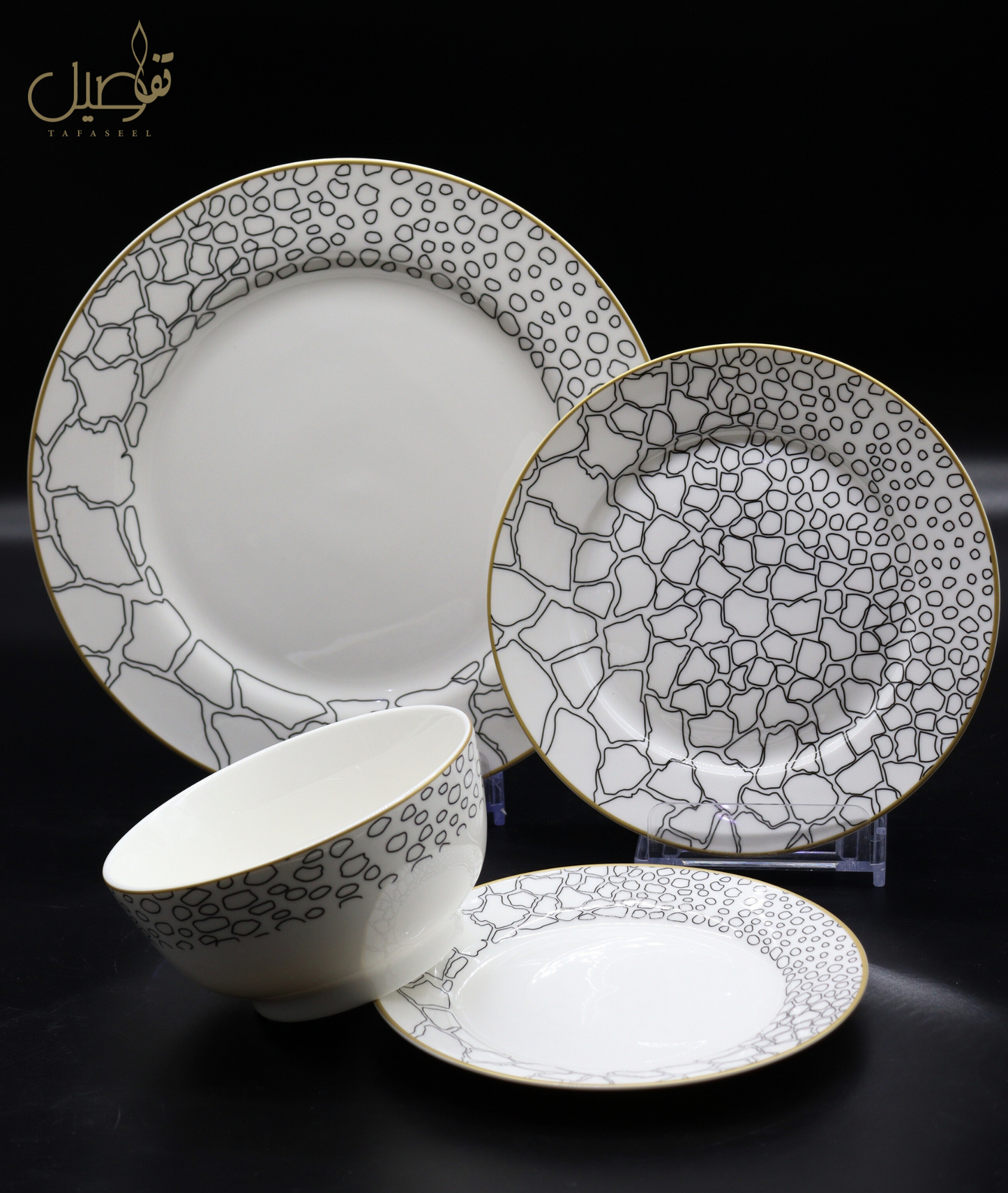 SERVICE DE TABLE 24 PCS