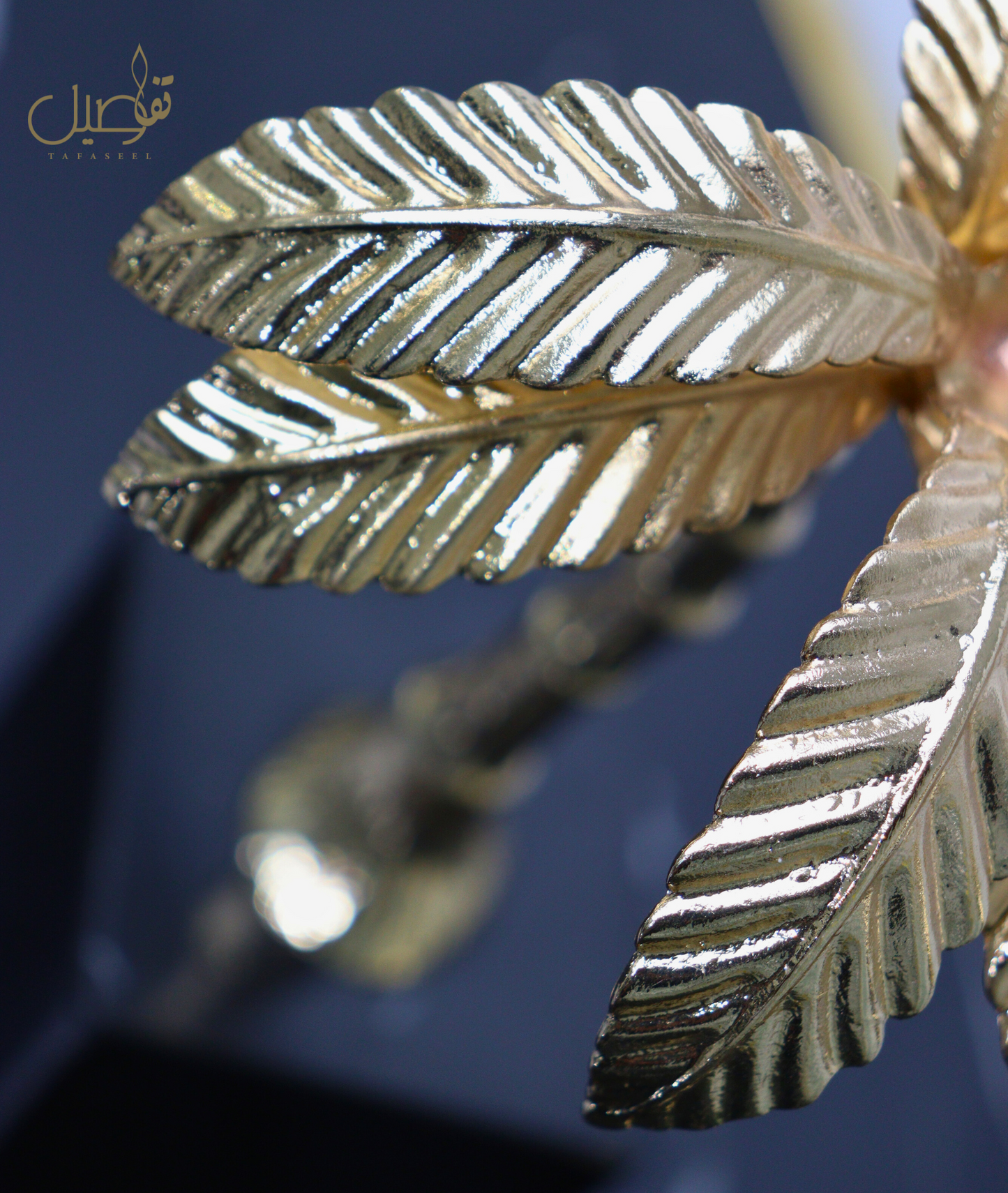 Accessoires de décoration intérieur 2 PCS DOREE