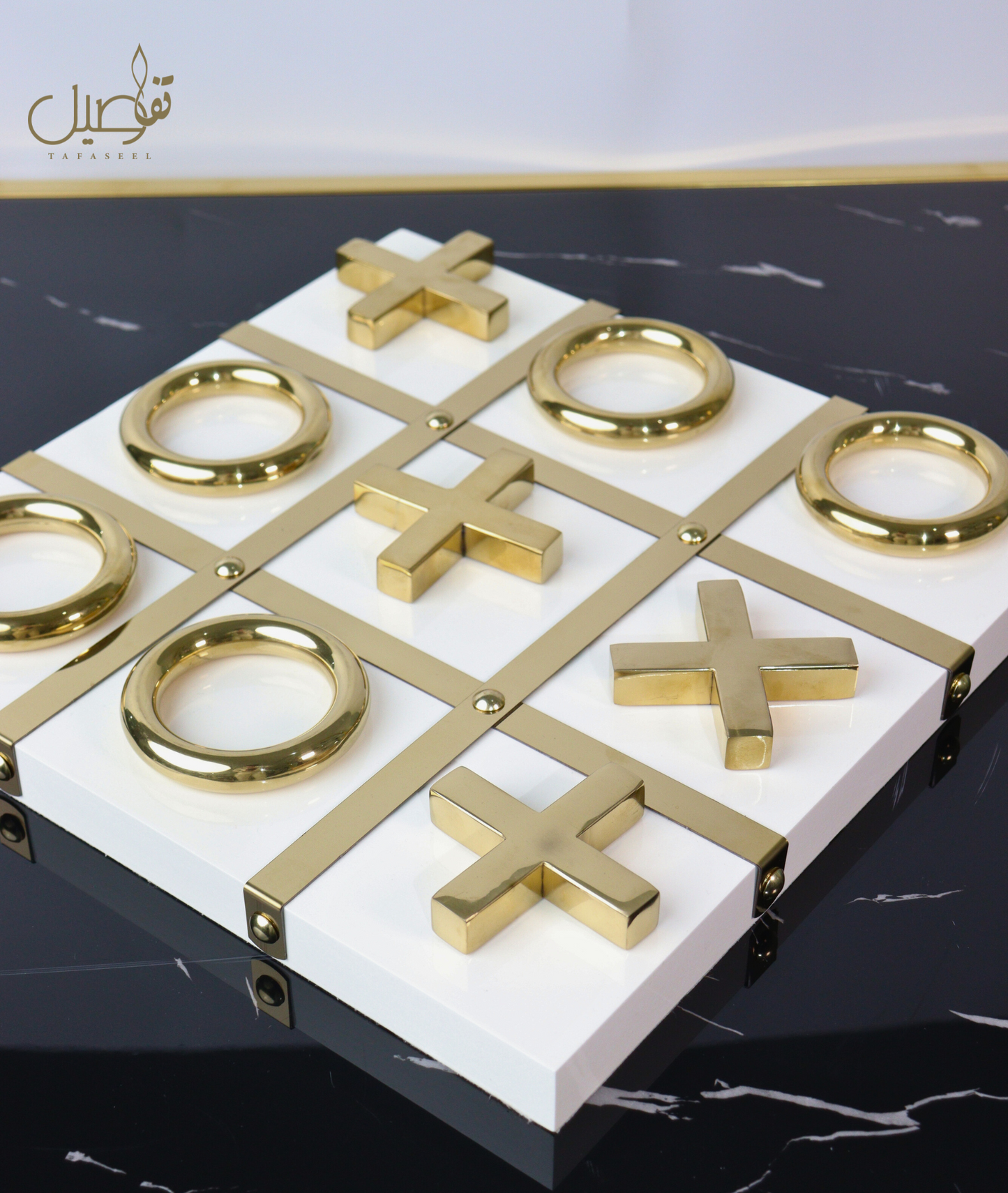 Jeu  de Qualité Blanc et Or