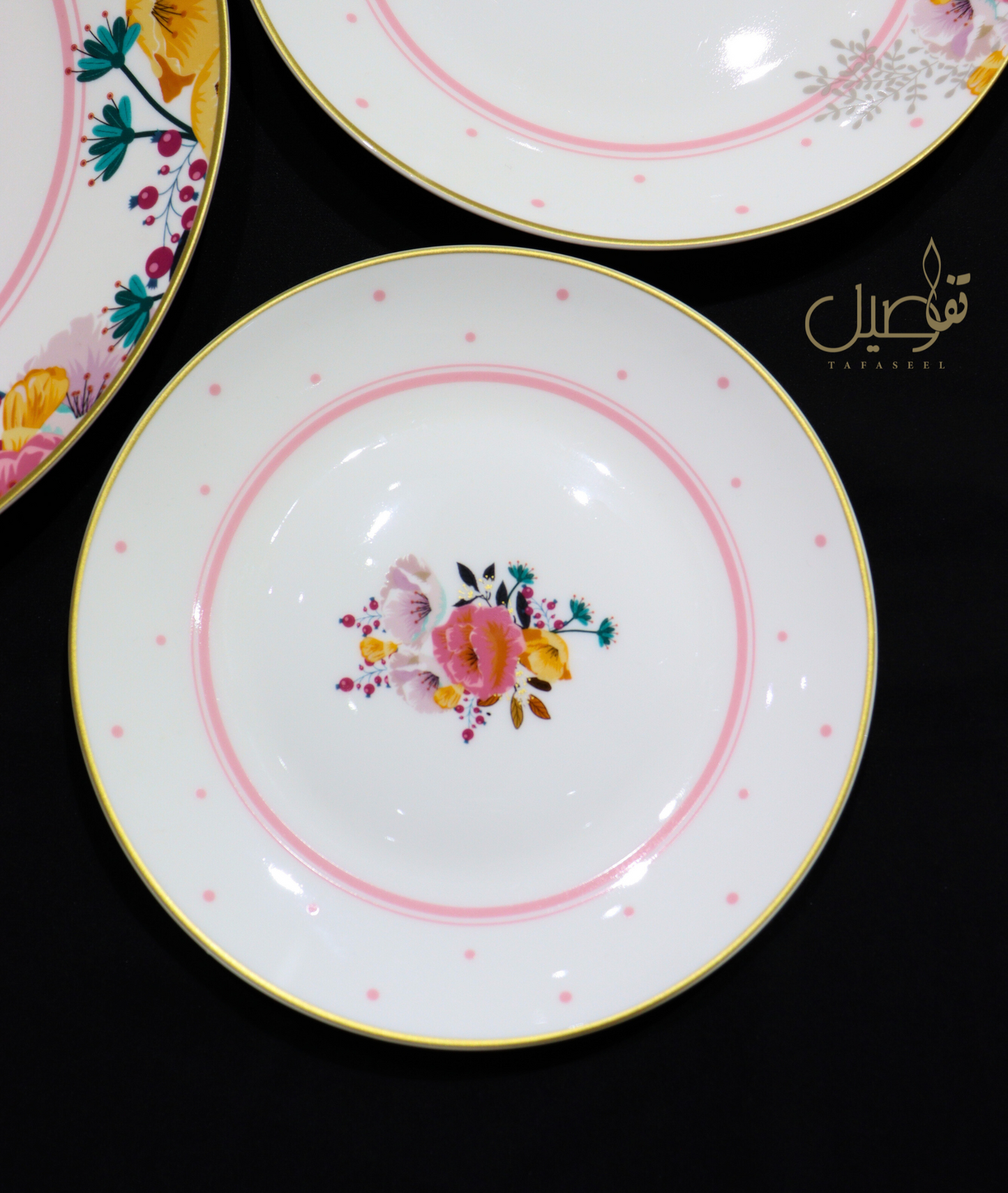 PACK D'ASSIETTE 24 PCS