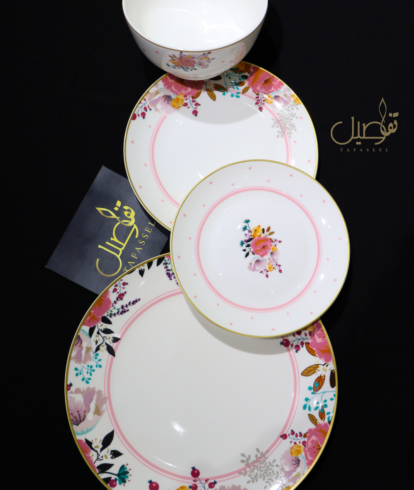 PACK D'ASSIETTE 24 PCS