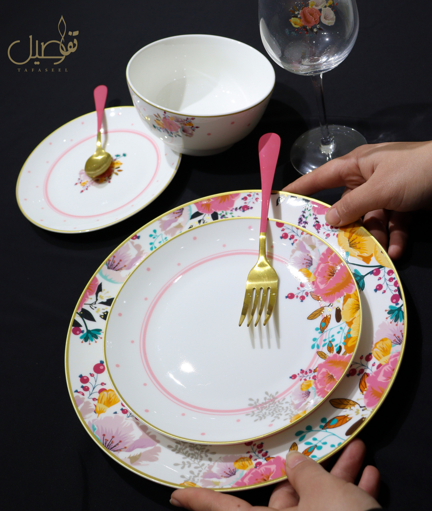 PACK D'ASSIETTE 24 PCS