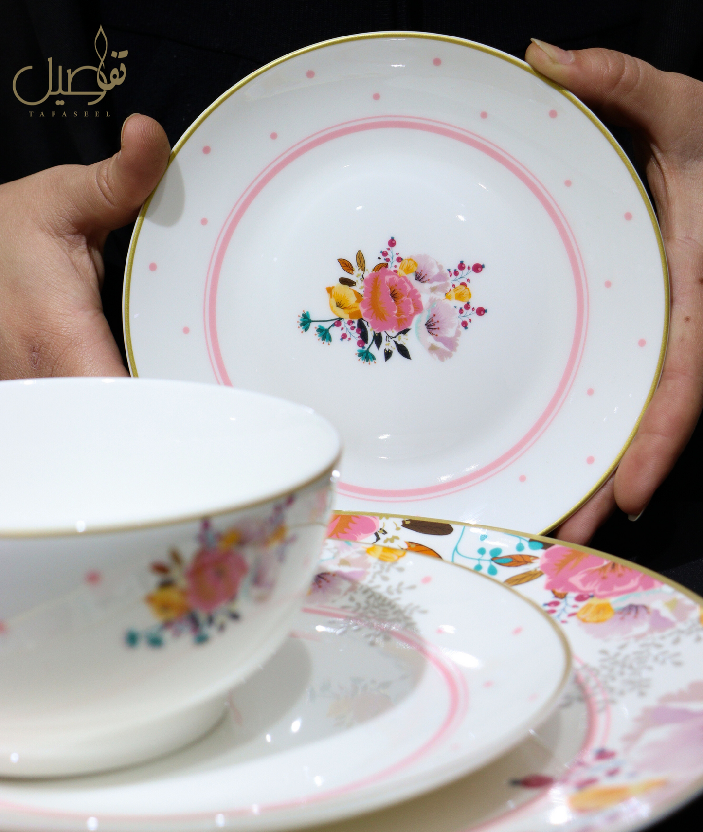 PACK D'ASSIETTE 24 PCS