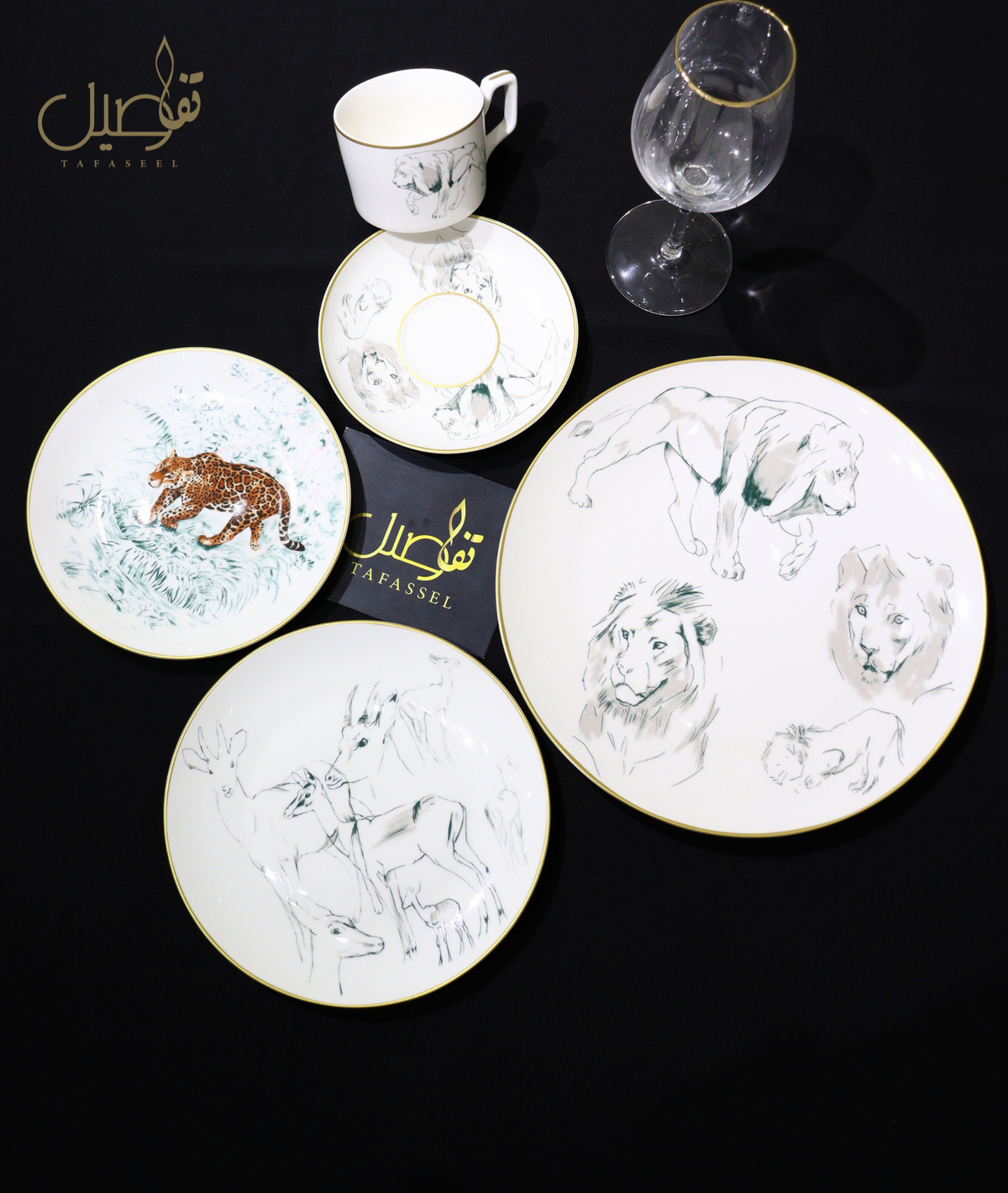 SERVICE DE TABLE 30 PCS