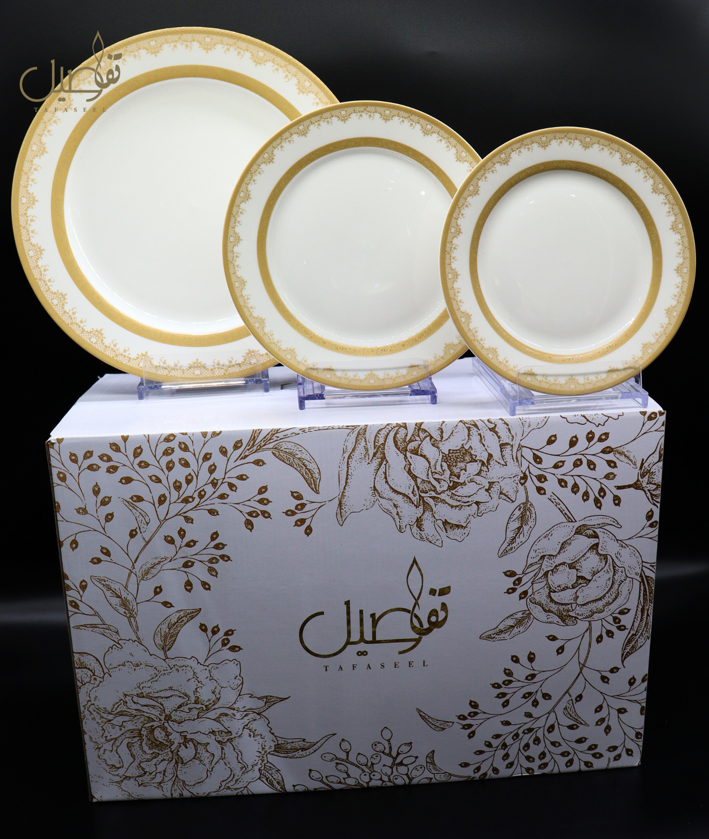 PACK D'ASSIETTE 18 PCS