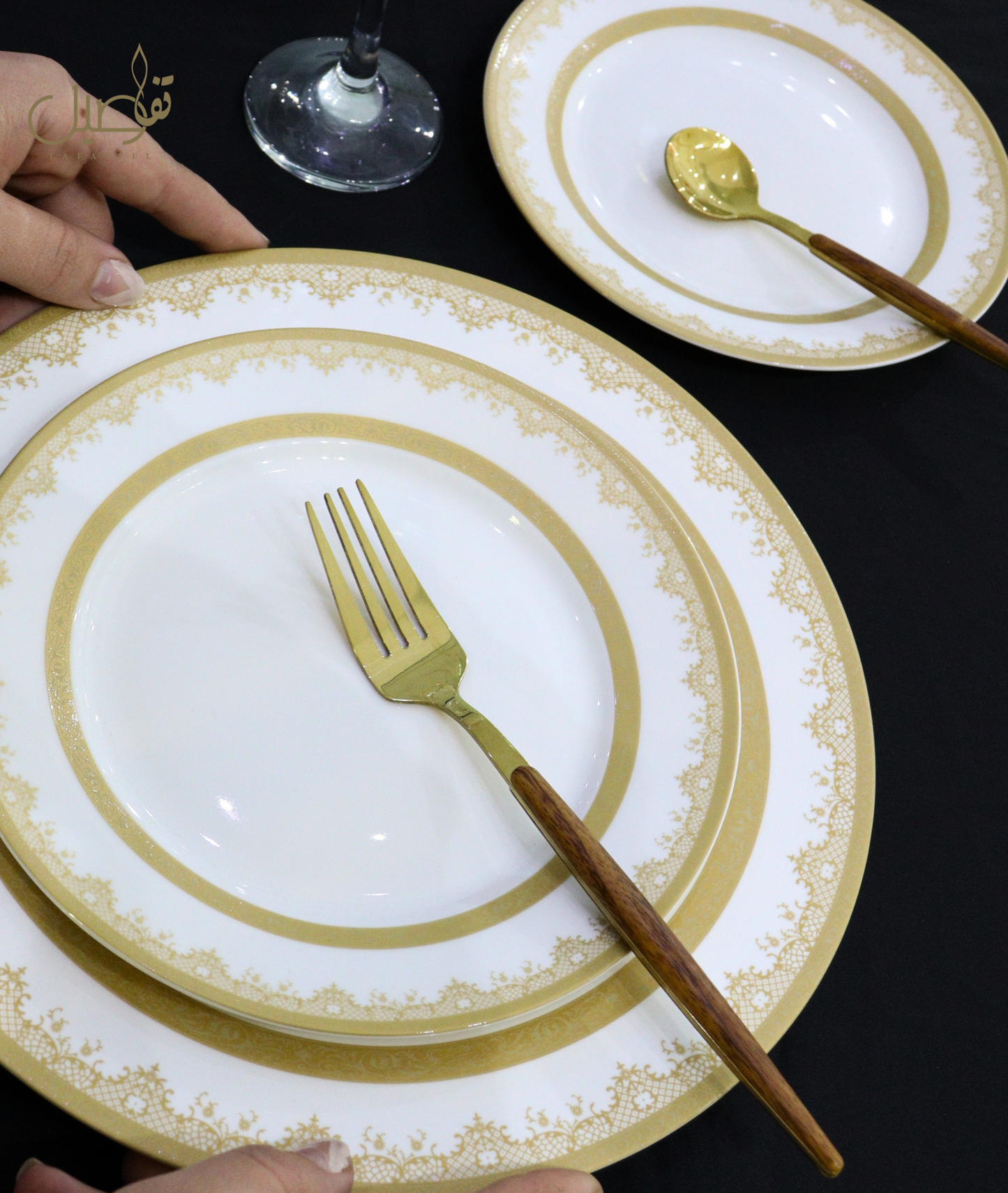 PACK D'ASSIETTE 18 PCS