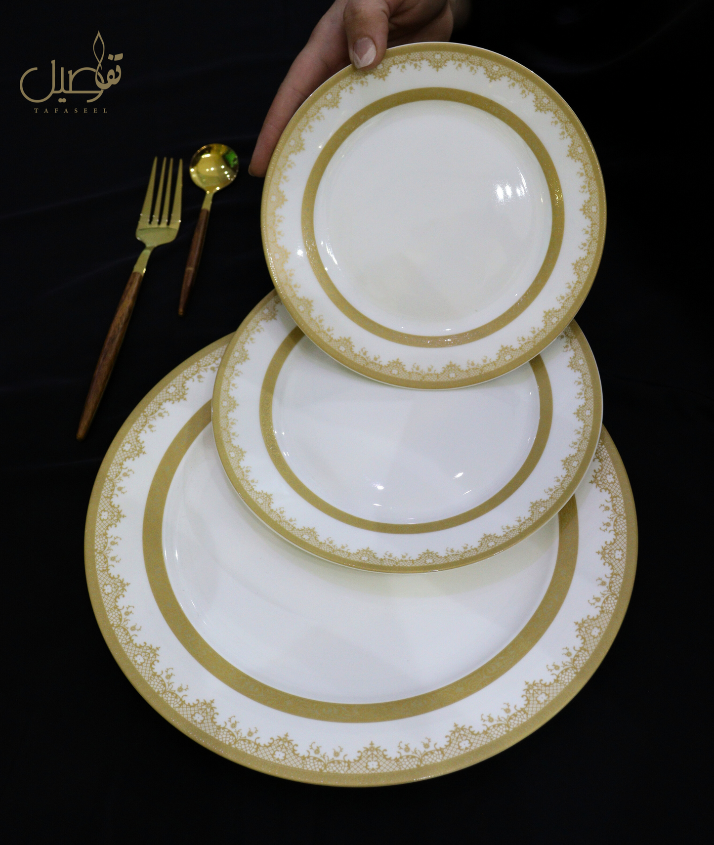 PACK D'ASSIETTE 18 PCS