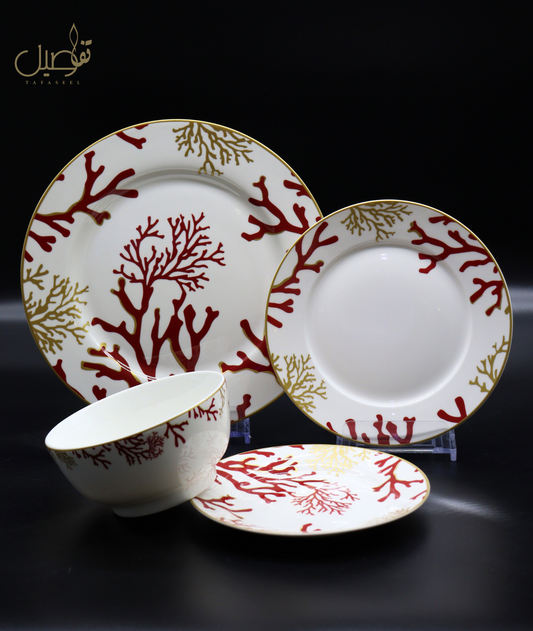 SERVICE DE 6 PERSONNES 24 PCS