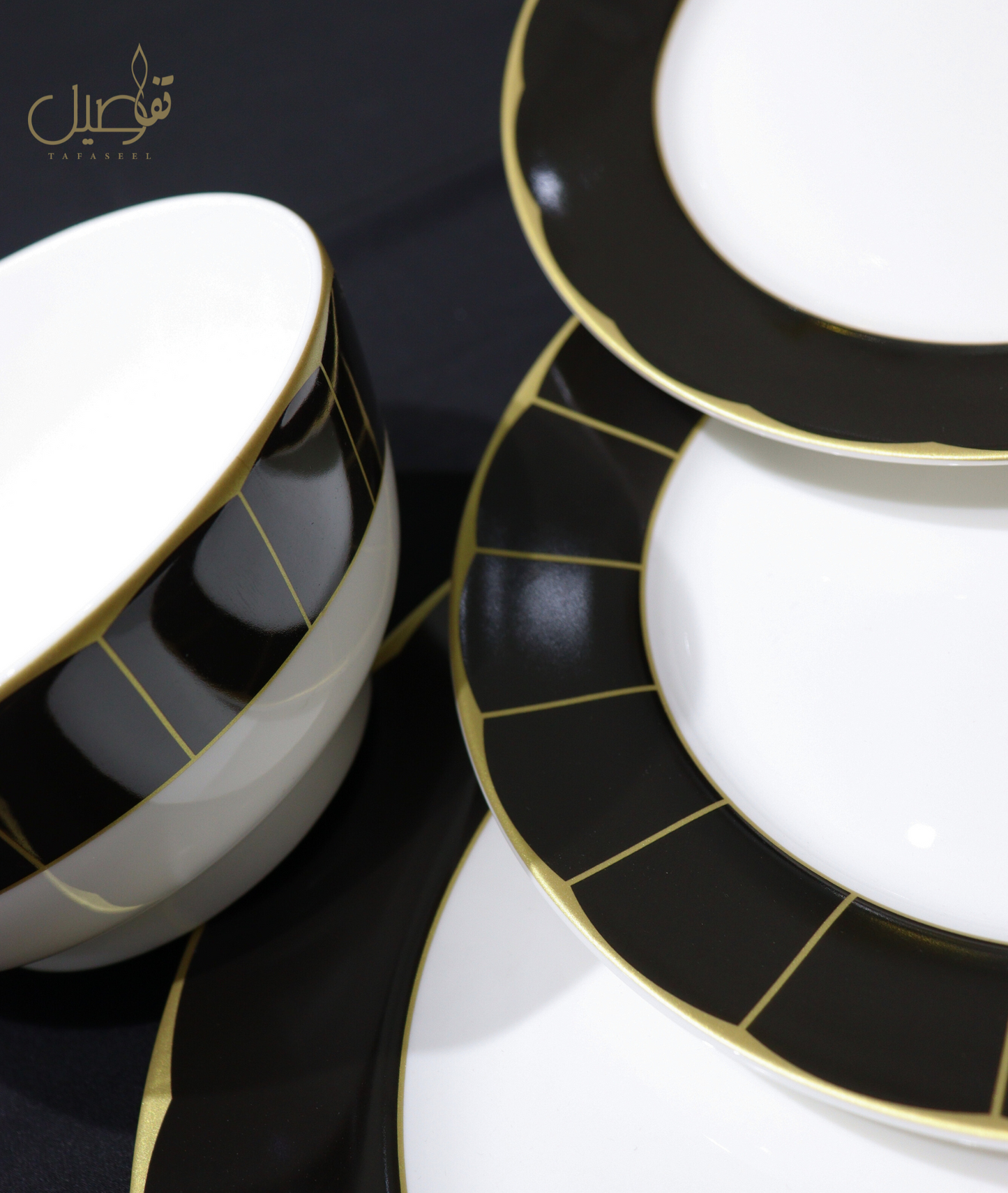 SERVICE DE TABLE  24 PCS