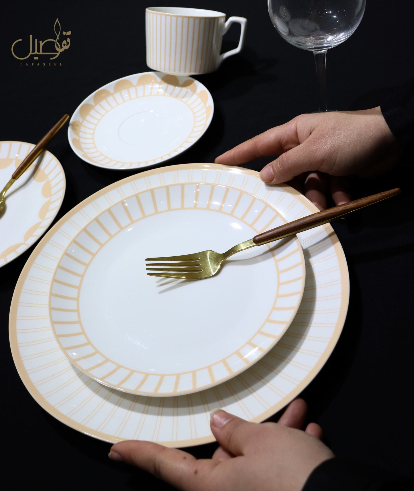 SERVICE DE TABLE 30 PIECES