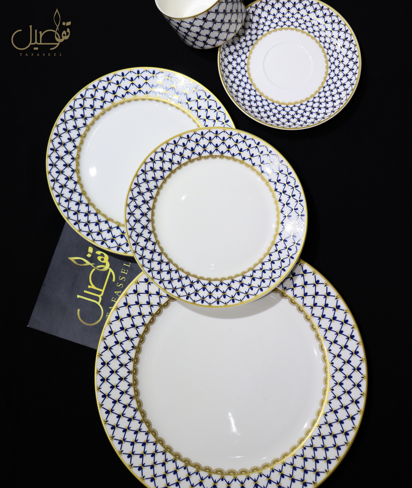 PACK DE SERVICE DE 30 PCS Bleu