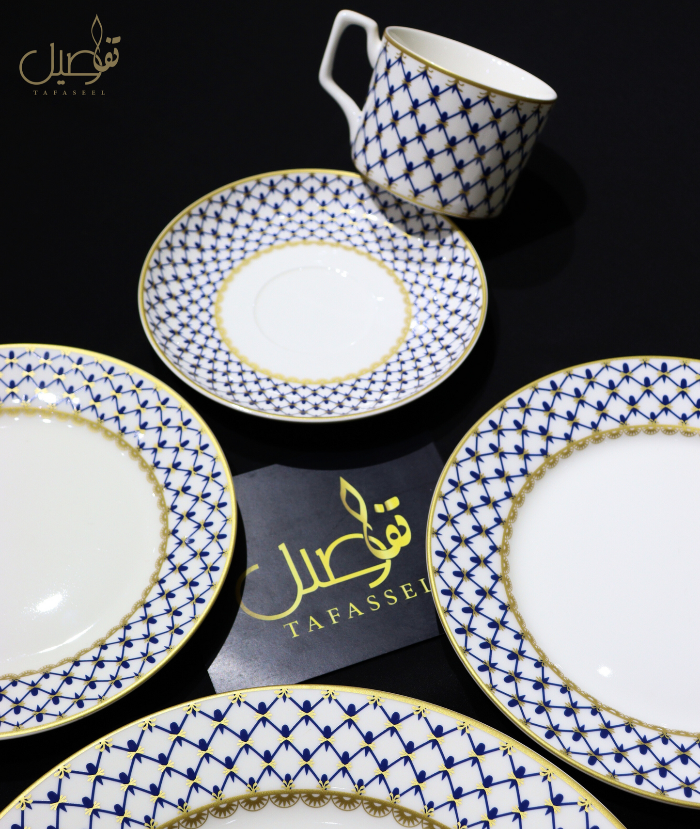 PACK DE SERVICE DE 30 PCS Bleu