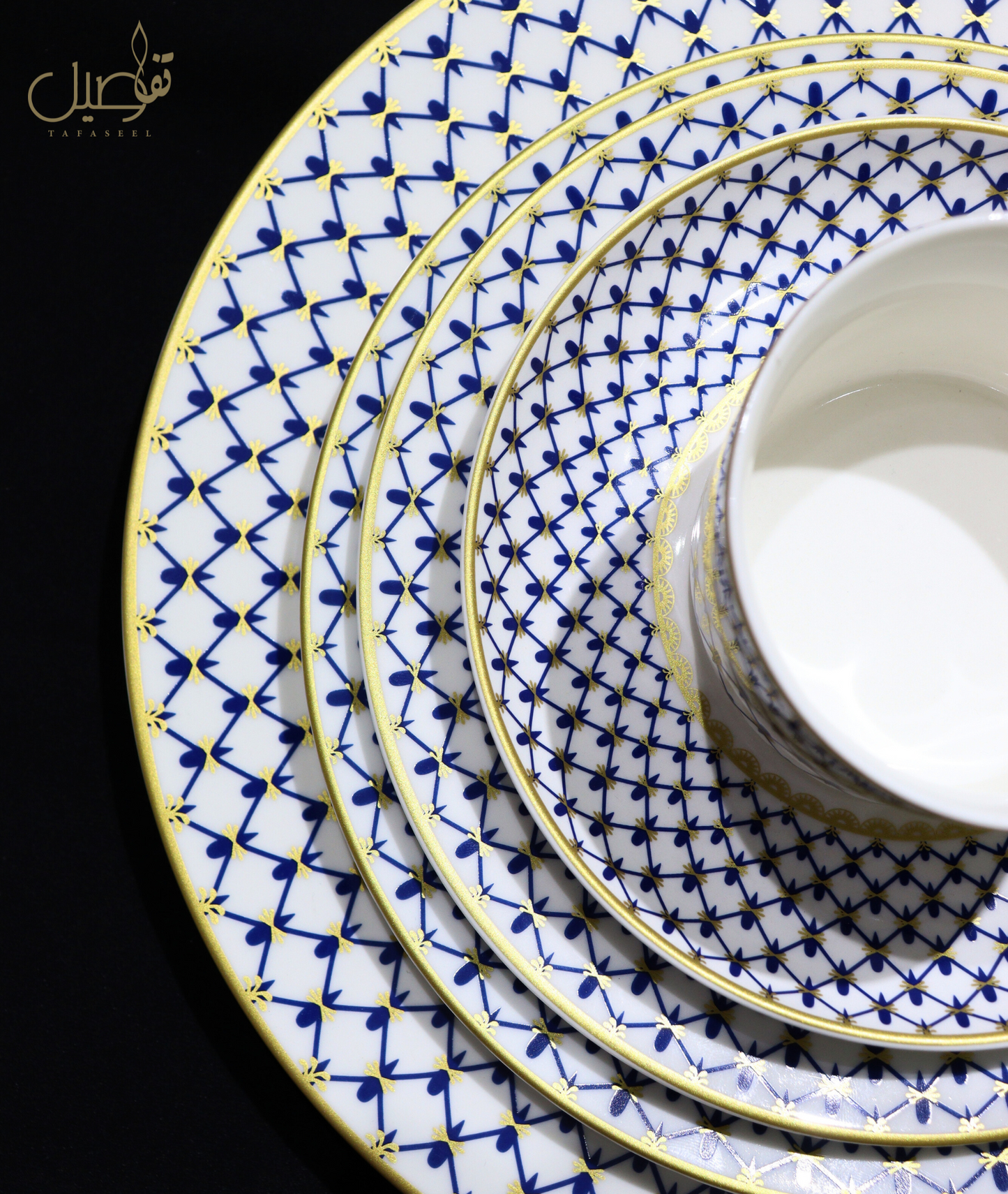 PACK DE SERVICE DE 30 PCS Bleu