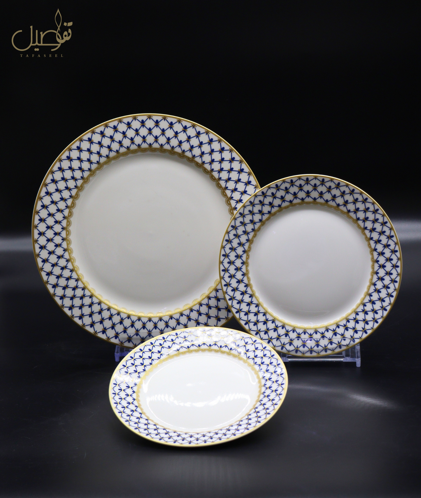 PACK DE SERVICE DE 30 PCS Bleu